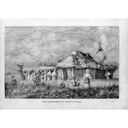 "Pasieka na Podolu galicyjskiém. Rysunek oryginalny W. Grabowskiego. 149"