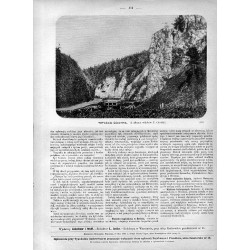 "Widok Ojcowa. (Z albumu widoków T. Chodźki.) (124)"