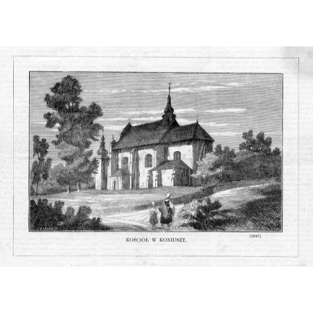 Kościół w Koniuszy (2587) / "KOŚCIÓŁ W KONIUSZY. (2587)"