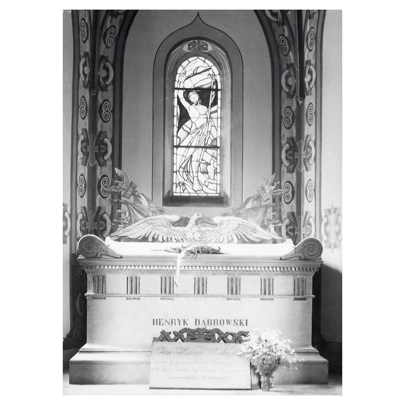 "Winna Góra Sarkofag. H. Dąbrowskiego w kościele fot St. Jabłońska 61609-8 71-921 fotocolor"