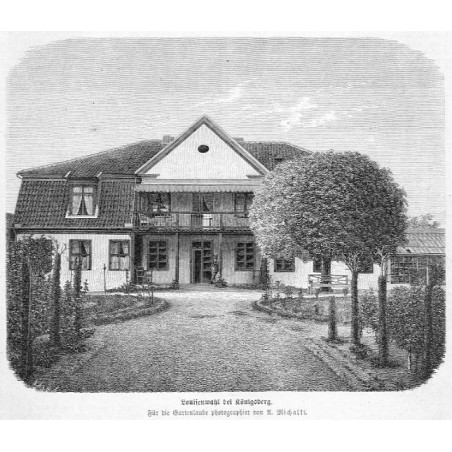 "Louisenwahl bei Königsberg. Für die Gartenlaube photographirt von A. Michalski."
