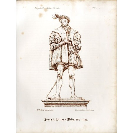 "Taf. 12. Georg II Herzog v. Brieg, 1547-1586."