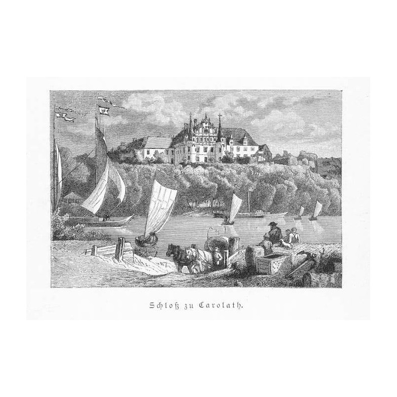 "Schloß zu Carolath."