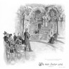 "Promotion in der Aula der Breslauer Universität. Originalzeichnung von H. Binde."