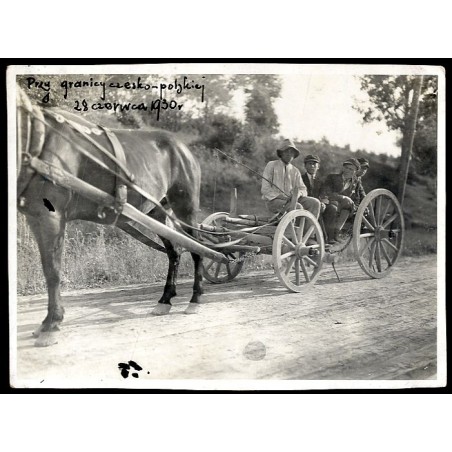 "Przy granicy czesko-polskiej 28 czerwca 1930 r"