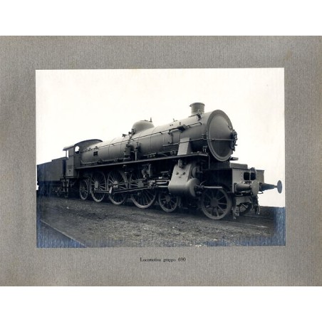 "Locomotiva gruppo 690" / parowóz do pociągów pośpiesznych klasy 2-3-1 serii 690 wraz z tenderem włoskiej firmy Ansaldo