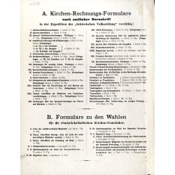 "NOTA. Verlag der Schlesischen Volkszeitungs-Buchdruckerei [...]". Breslau 2.11.1900