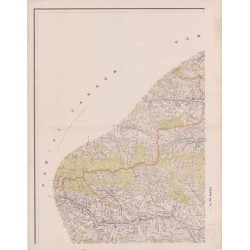 Powiat Jasło. Województwo rzeszowskie. Skala 1:25 000 (mapa w 8 arkuszach 1964)