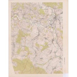 Powiat Jasło. Województwo rzeszowskie. Skala 1:25 000 (mapa w 8 arkuszach 1964)