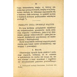 Z życia zwierząt. I. Zwierzęta ssące