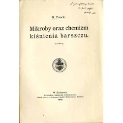 Mikroby oraz chemizm kiśnienia barszczu