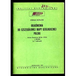 Objaśnienia do szczegółowej mapy geologicznej Polski. Arkusz Zawiercie (M 34 - 51 D) 1:50.000