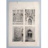 Bilderwerk schlesischer Kunstdenkmäler. Mappe I: Mittelalter. Tafel 57.1: Görlitz [Niemcy]. Frauenthorturm. 57.2: Annenkapelle.