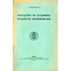 Przyczynek do znajomości krajowych wątrobowców