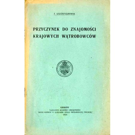 Przyczynek do znajomości krajowych wątrobowców