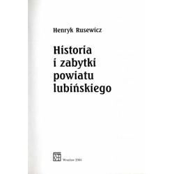 Historia i zabytki powiatu lubińskiego