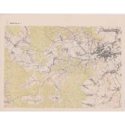 Powiat Przemyśl. Województwo rzeszowskie. Skala 1:25 000 (mapa w 8 arkuszach 1963)
