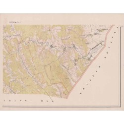 Powiat Przemyśl. Województwo rzeszowskie. Skala 1:25 000 (mapa w 8 arkuszach 1963)