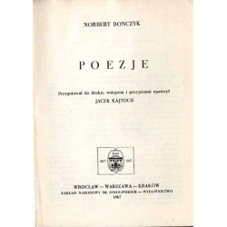 Poezje