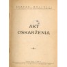 Akt oskarżenia