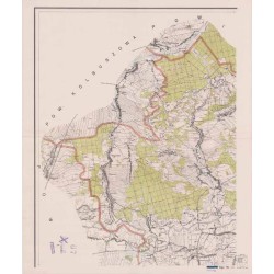 Powiat Łańcut. Województwo rzeszowskie. Skala 1:25 000 (mapa w 4 arkuszach 1962)