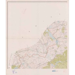 Powiat Nowe Miasto Lubawskie. Województwo olsztyńskie. Skala 1:25 000 (mapa w 6 arkuszach 1964)