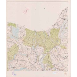 Powiat Nowe Miasto Lubawskie. Województwo olsztyńskie. Skala 1:25 000 (mapa w 6 arkuszach 1964)