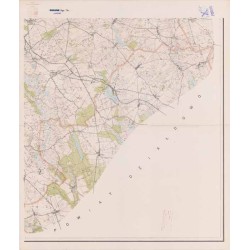 Powiat Nowe Miasto Lubawskie. Województwo olsztyńskie. Skala 1:25 000 (mapa w 6 arkuszach 1964)