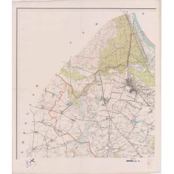 Powiat Aleksandrów Kujawski. Województwo bydgoskie. Skala 1:25 000 (mapa w 4 arkuszach 1962)