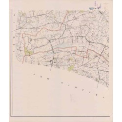 Powiat Aleksandrów Kujawski. Województwo bydgoskie. Skala 1:25 000 (mapa w 4 arkuszach 1962)