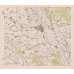 Powiat Sieradz [+ Powiat Zduńska Wola]. Województwo łódzkie. Skala 1:25 000 (mapa w 9 arkuszach 1962)