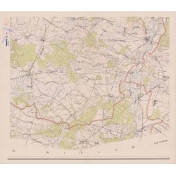 Powiat Sieradz [+ Powiat Zduńska Wola]. Województwo łódzkie. Skala 1:25 000 (mapa w 9 arkuszach 1962)