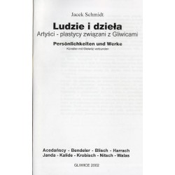 Ludzie i dzieła. Artyści-plastycy związani z Gliwicami. Cz. 7: Acedańscy, Bendeler, Blisch, Harrach, Janda, Kalide, Krobisch, Ni