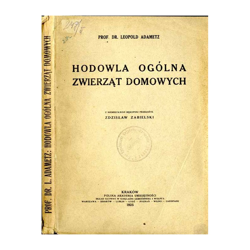 Hodowla ogólna zwierząt domowych