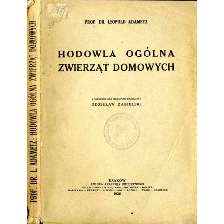 Hodowla ogólna zwierząt domowych