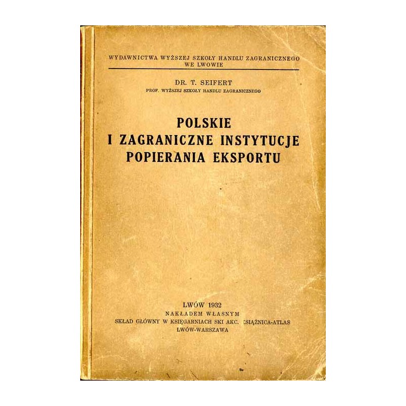 Polskie i zagraniczne instytucje popierania eksportu