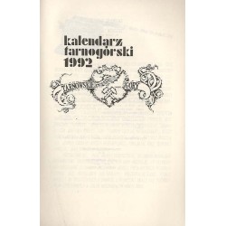 Kalendarz Tarnogórski 1992 / Werner Lubos / Jerzy Lisek / grafika Tarnowskich Gór
