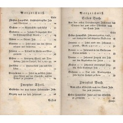 Die Geschichte Jesu aus den vier heiligen Evangelien in Eines gesammelt und geordnet. Sammt einer Anweisung, die Evangelien mit