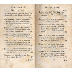 Die Geschichte Jesu aus den vier heiligen Evangelien in Eines gesammelt und geordnet. Sammt einer Anweisung, die Evangelien mit