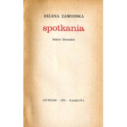 Spotkania. Szkice literackie