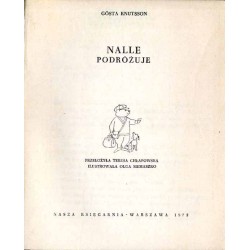 Nalle podróżuje