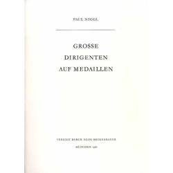 Große Dirigenten auf Medaillen