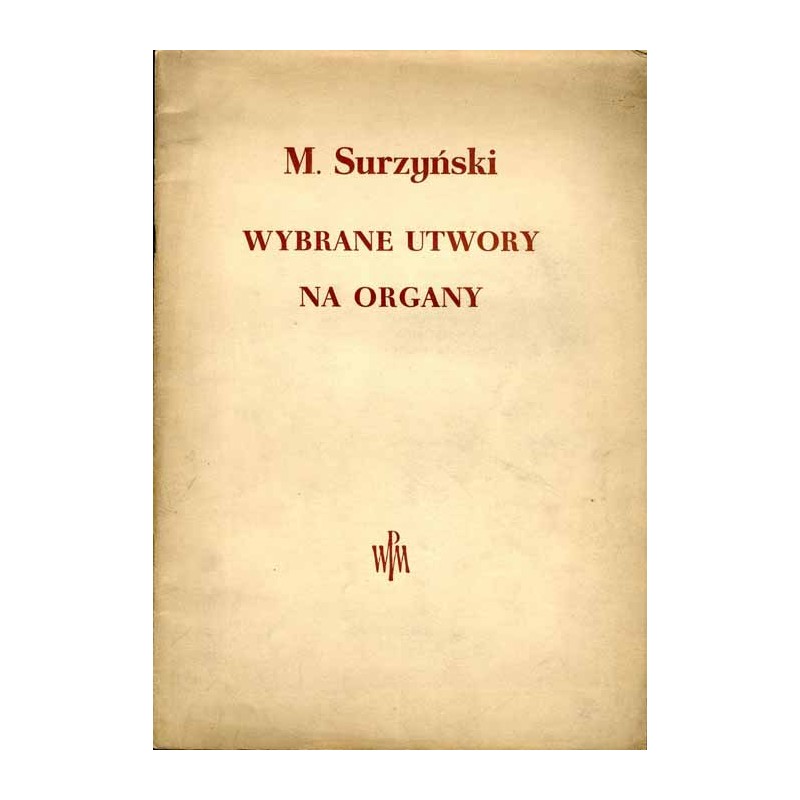 Wybrane utwory na organy