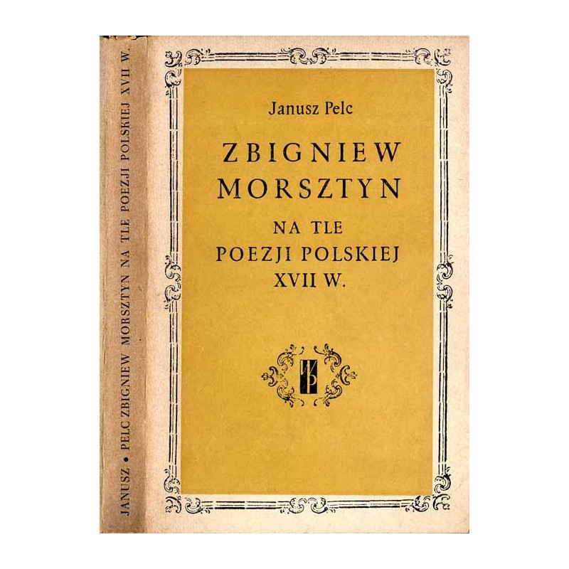 Zbigniew Morsztyn na tle poezji polskiej XVII w.