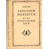 Zbigniew Morsztyn na tle poezji polskiej XVII w.