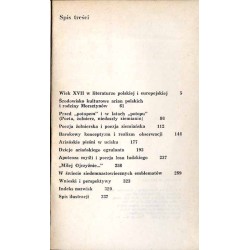 Zbigniew Morsztyn na tle poezji polskiej XVII w.