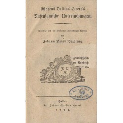 Tusculanische Untersuchungen