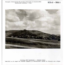 Schul-Kernreihe Luftbildlesen. Folge 1. KR 47/1942. Luftbild und Karte