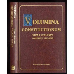 Volumina Constitutionum. T.1: 1493-1549. Vol.1: 1493-1526