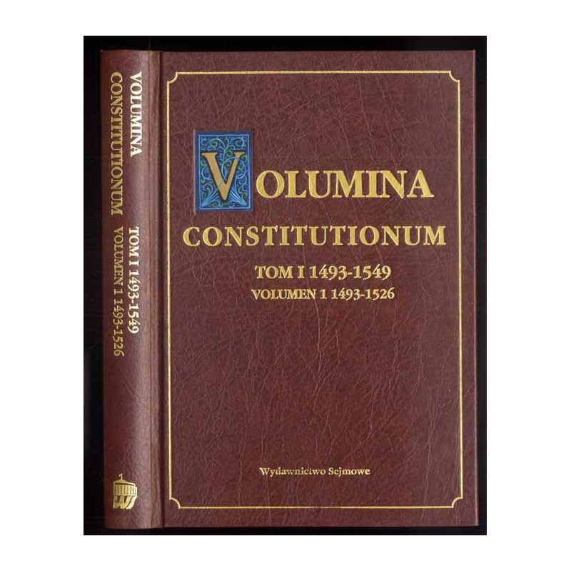 Volumina Constitutionum. T.1: 1493-1549. Vol.1: 1493-1526